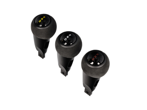 Gear selector PDK in Black Alcantara - GT3 / GT3 RS STYLE. Porsche 992 / 992 turbo - 992798251